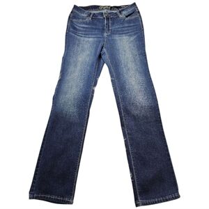 Buffalo blue jeans straight leg mid rise New